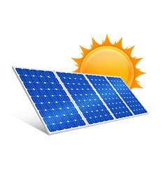 Komponentai saulės jėgainėms