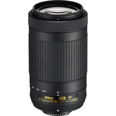 Nikon AF-P DX NIKKOR 70-300mm f/4.5-6.3G ED VR (Baltoje dėžutėje) kaina ir informacija | Objektyvai | pigu.lt