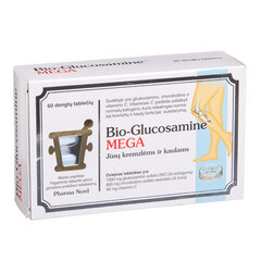 Maisto papildas Bio-Glucosamine Mega 500 mg, 60 tablečių kaina ir informacija | Vitaminai, maisto papildai, preparatai gerai savijautai | pigu.lt