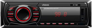 Vordon HT-175 BT автомагнитола с Bluetooth цена и информация | Автомагнитолы | pigu.lt