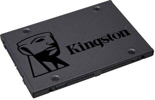 Kingston A400 240GB SATA3 (SA400S37/240G) цена и информация | Внутренние жёсткие диски (HDD, SSD, Hybrid) | pigu.lt