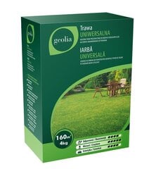 Универсальная смесь травы GEOLIA, 4 кг цена и информация | Газонные смеси | pigu.lt