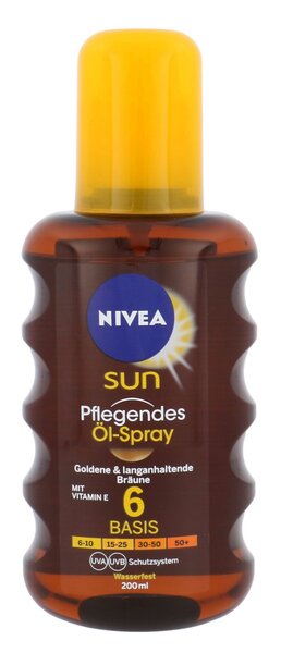 tanning oil spf 6