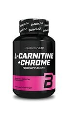 Maisto papildas Biotech For Her L-Carnitine + Chrome 60 kaps., MP-736/20 kaina ir informacija | L-karnitinas | pigu.lt