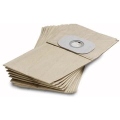 Popieriniai filtrų maišeliai T191, 10 vnt., Kärcher kaina ir informacija | Dulkių siurblių priedai | pigu.lt