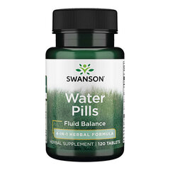 Maisto papildas Swanson Water Pills N120 kaina ir informacija | Vitaminai, maisto papildai, preparatai grožiui | pigu.lt