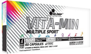 Olimp Vita-min Multiple Sports, 60 капсул цена и информация | Витамины | pigu.lt
