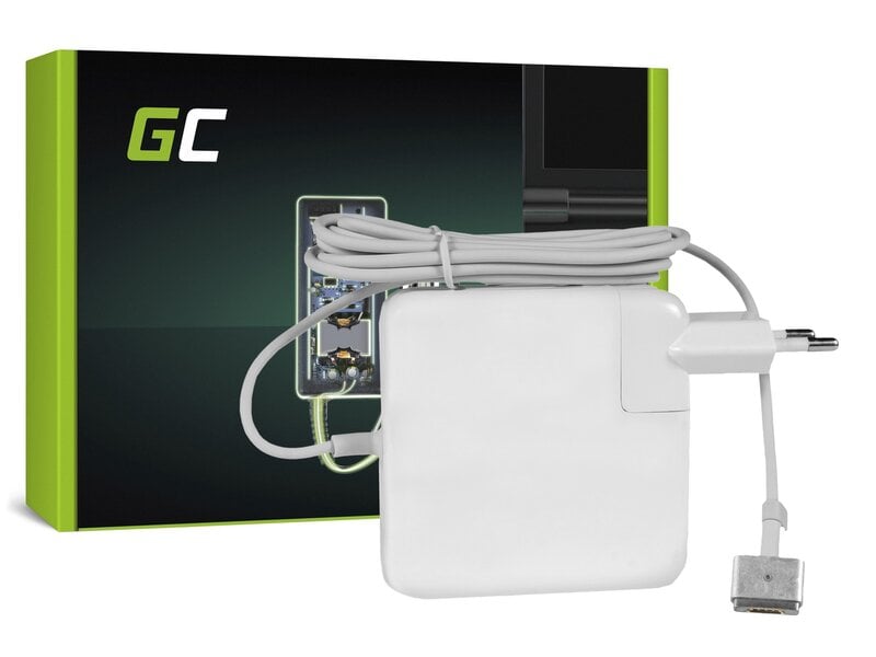 Green Cell® AC Adapter for   Apple Macbook Pro Retina 13" A1425 Magsafe 2 kaina ir informacija | Įkrovikliai nešiojamiems kompiuteriams | pigu.lt