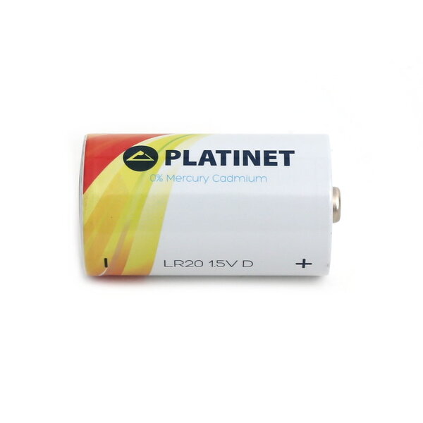 Elementai Platinet Alkaline Pro LR20, 2 vnt. kaina