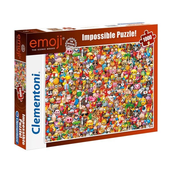 Dėlionė Clementoni 39388 Emoji, 1000 d. kaina ir informacija | Dėlionės (puzzle) | pigu.lt