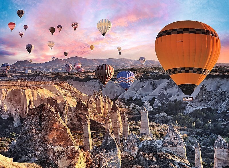 Dėlionė Trefl "Oro balionai virš Kapadokijos", 3000 d. kaina