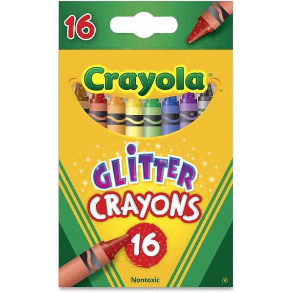Vaškinės kreidelės Crayola, 16 vnt.