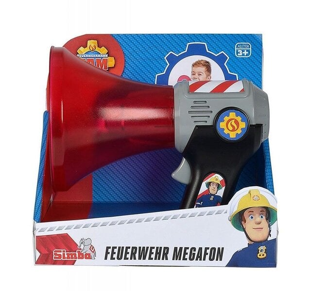 Žaislinis megafonas Simba Fireman Sam (Ugniagesys Semas) kaina