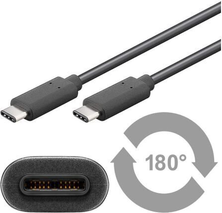 USB-C to USB-C kaabel 1m atsiliepimas