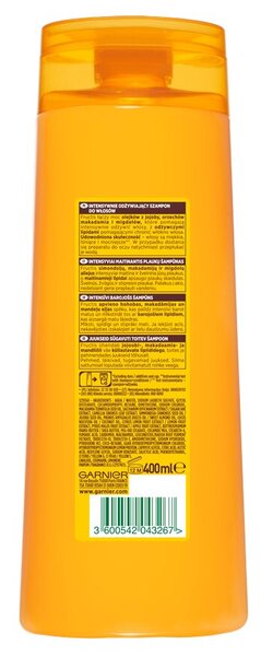 Plaukų šampūnas sausiems plaukams Garnier Fructis Oil Repair 3, 400 ml kaina