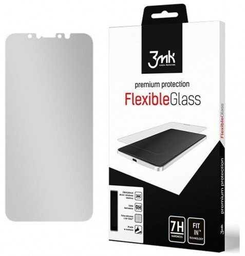 Grūdinto stiklo ekrano apsauga 3MK FlexibleGlass, skirta iPhone 6S/6 telefonui, skaidri kaina