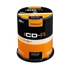 Intenso CD-R 1001126 kaina ir informacija | Vinilinės plokštelės, CD, DVD | pigu.lt