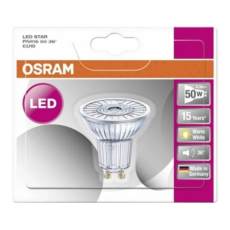 osram led gu10 350lm 4 3w