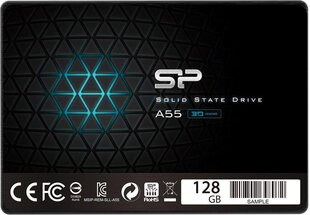 Silicon Power Ace A55 128GB SATA3 (SP128GBSS3A55S25) цена и информация | Внутренние жёсткие диски (HDD, SSD, Hybrid) | pigu.lt