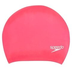 Plaukimo kepuraitė ilgiems plaukams Speedo Long Hair Ecstatic, rožinė kaina ir informacija | Plaukimo kepuraitės | pigu.lt