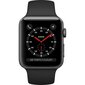 Išmanusis laikrodis Apple Watch S3, Black/Space Gray Aluminum kaina