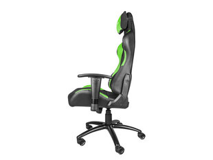 Игровое кресло Genesis Nitro 550, черное/зеленое  цена и информация | Офисные кресла | pigu.lt