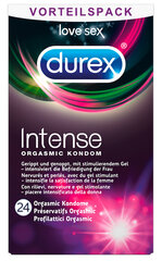 Durex prezervatyvai Intense, 24 vnt. kaina ir informacija | Prezervatyvai | pigu.lt