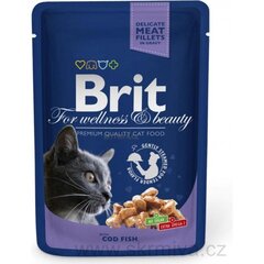 Мягкий корм для кошек  Brit Premium Cod Fish, 100 г цена и информация | Консервы для кошек | pigu.lt