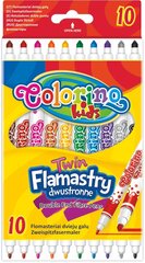 Flomasteriai Colorino Kids, 10 spalvų kaina ir informacija | Flomasteriai Colorino Kids, 10 spalvų | pigu.lt