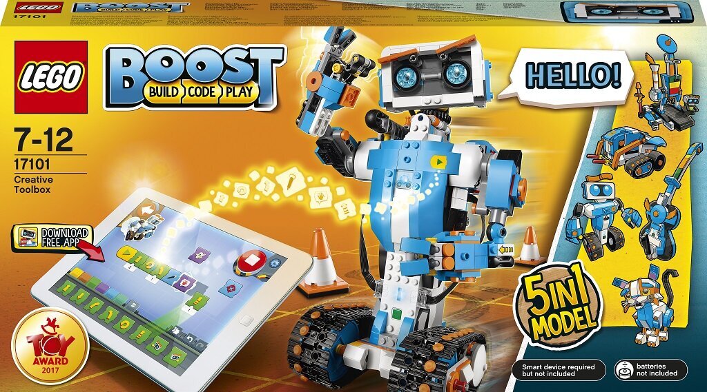 Heavy truck identification sit 17101 LEGO® Boost Kūrybinė įrankių dėžė kaina | pigu.lt
