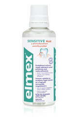 Burnos skalavimo skystis Elmex Sensitive, 400 ml kaina ir informacija | Dantų šepetėliai, pastos | pigu.lt