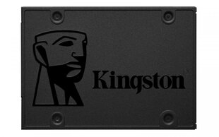 Kingston A400 960GB SATA3 (SA400S37/960G) цена и информация | Внутренние жёсткие диски (HDD, SSD, Hybrid) | pigu.lt