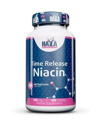 Maisto papildas Haya Labs Niacin 100 tab. kaina ir informacija | Vitaminai | pigu.lt