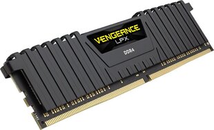 Corsair Vengeance LPX DDR4, 8GB, 3000MHz, CL16 (CMK8GX4M1D3000C16) kaina ir informacija | Operatyvioji atmintis (RAM) | pigu.lt