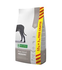 Сухой корм Nature's Protection для собак крупных пород Maxi Adult, 15 кг цена и информация |  Сухой корм для собак | pigu.lt