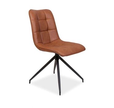 4-ių kėdžių komplektas Signal Meble Olaf, rudas kaina ir informacija | Virtuvės ir valgomojo kėdės | pigu.lt