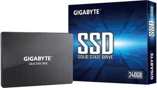 Gigabyte SSD 240GB SATA3 (GP-GSTFS31240GNTD) цена и информация | Внутренние жёсткие диски (HDD, SSD, Hybrid) | pigu.lt