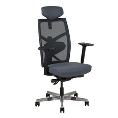 Biuro kėdė Tune, pilka kaina ir informacija | Biuro kėdės | pigu.lt