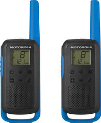 Motorola T62, Mėlyna kaina ir informacija | Radijo stotelės, racijos | pigu.lt