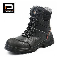 Утепленные рабочие ботинки из натуральной грубой кожи Pesso POLARIS S3 Kevlar цена и информация | Рабочая обувь | pigu.lt