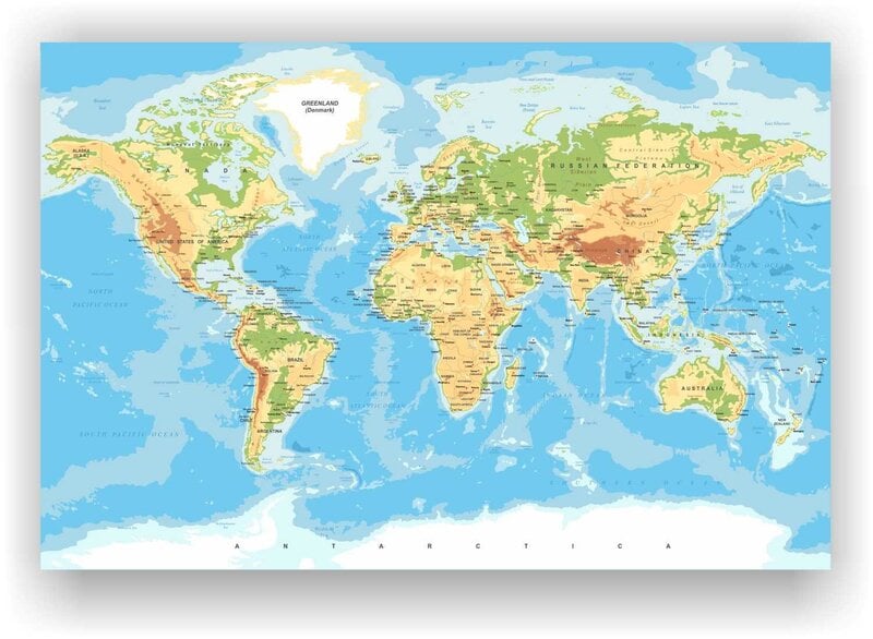 pasaulio prekybos sistemos žemėlapis