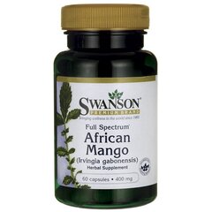 Maisto papildas Swanson Afrikos Mango, 60 kaps. kaina ir informacija | Vitaminai, maisto papildai, preparatai grožiui | pigu.lt