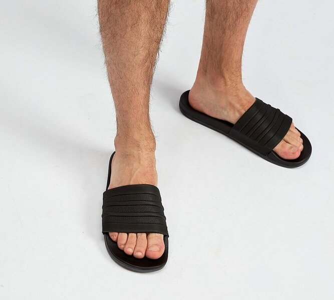 adilette cloudfoam mono sport slide adidas