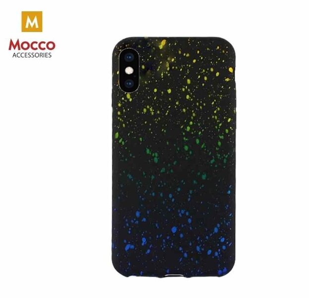 Mocco SKY Silicone Case for Apple iPhone XS Max Yellow-Blue