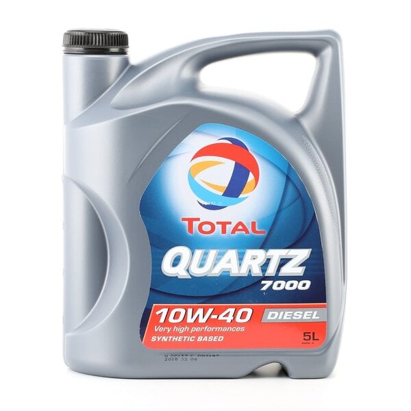 Total Quartz Diesel 7000 10W/40 pusiau sintetinė alyva varikliams, 5 L