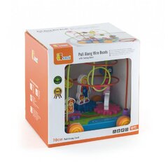 Деревянный лабиринт - машинка цена и информация | Игрушки для малышей | pigu.lt