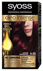 Plaukų dažai SYOSS OLEO INTENSE 4-23 Burgundijos raudona kaina ir informacija | Plaukų dažai | pigu.lt