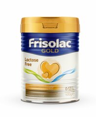 Pieno mišinys Frisolac Gold Lactose Free nuo gimimo, 400 g kaina ir informacija | Pradinio maitinimo ir specialios paskirties mišiniai | pigu.lt