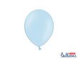 Stiprūs balionai 23 cm Pastel Baby, mėlyni, 100 vnt.
