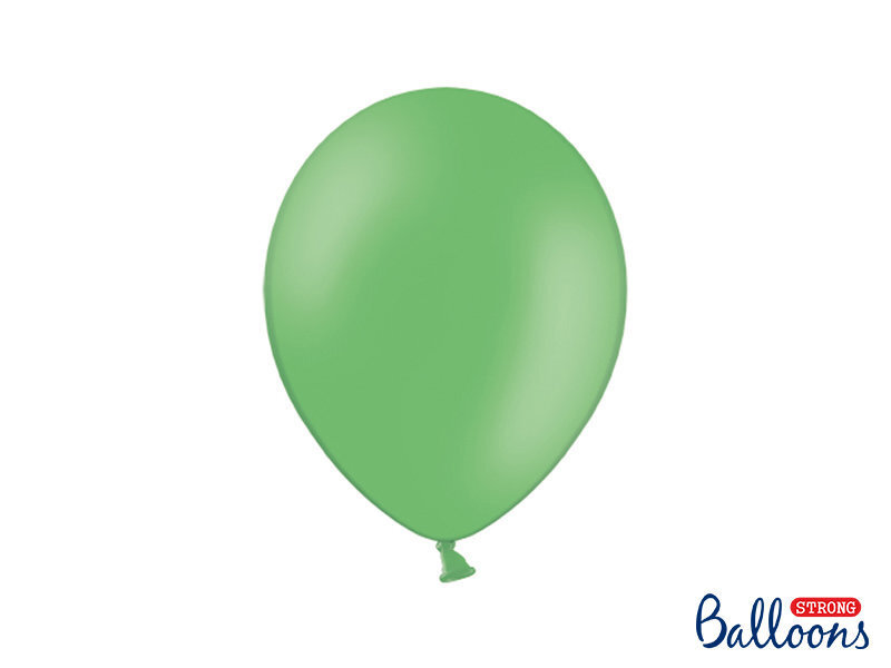 Stiprūs balionai 27 cm Pastel, žali, 100 vnt.